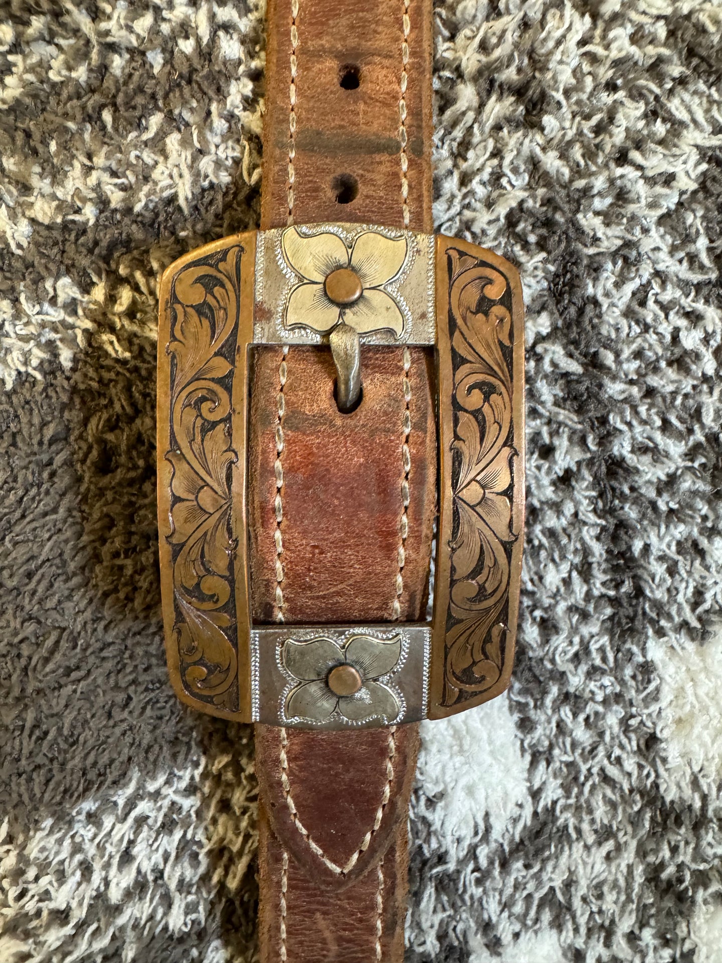 IC Marked Buckle on NM Leather