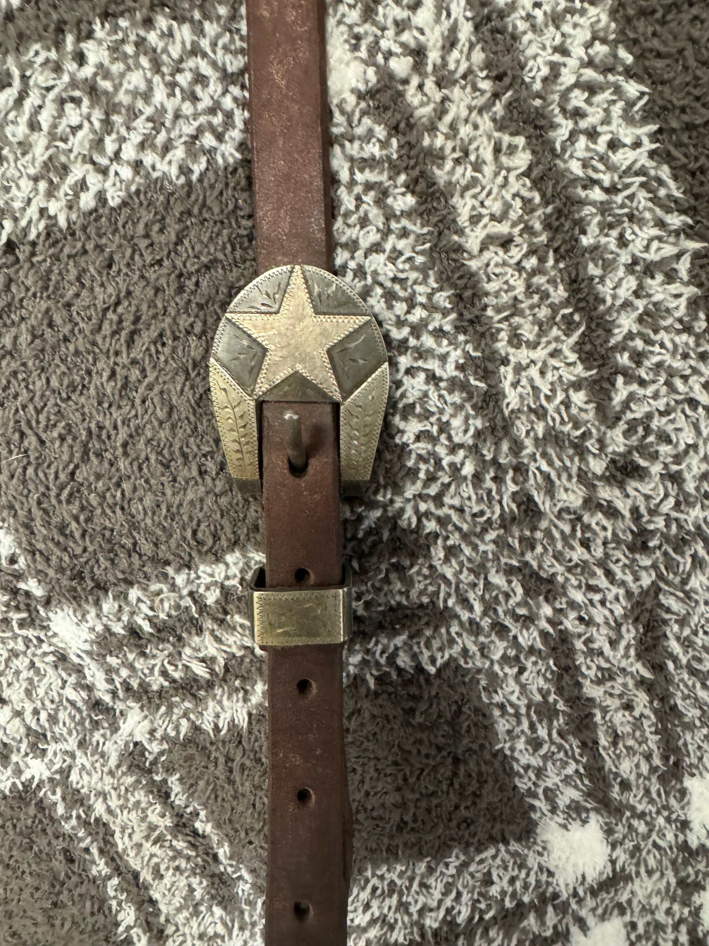 PRC buckle on NM Leather